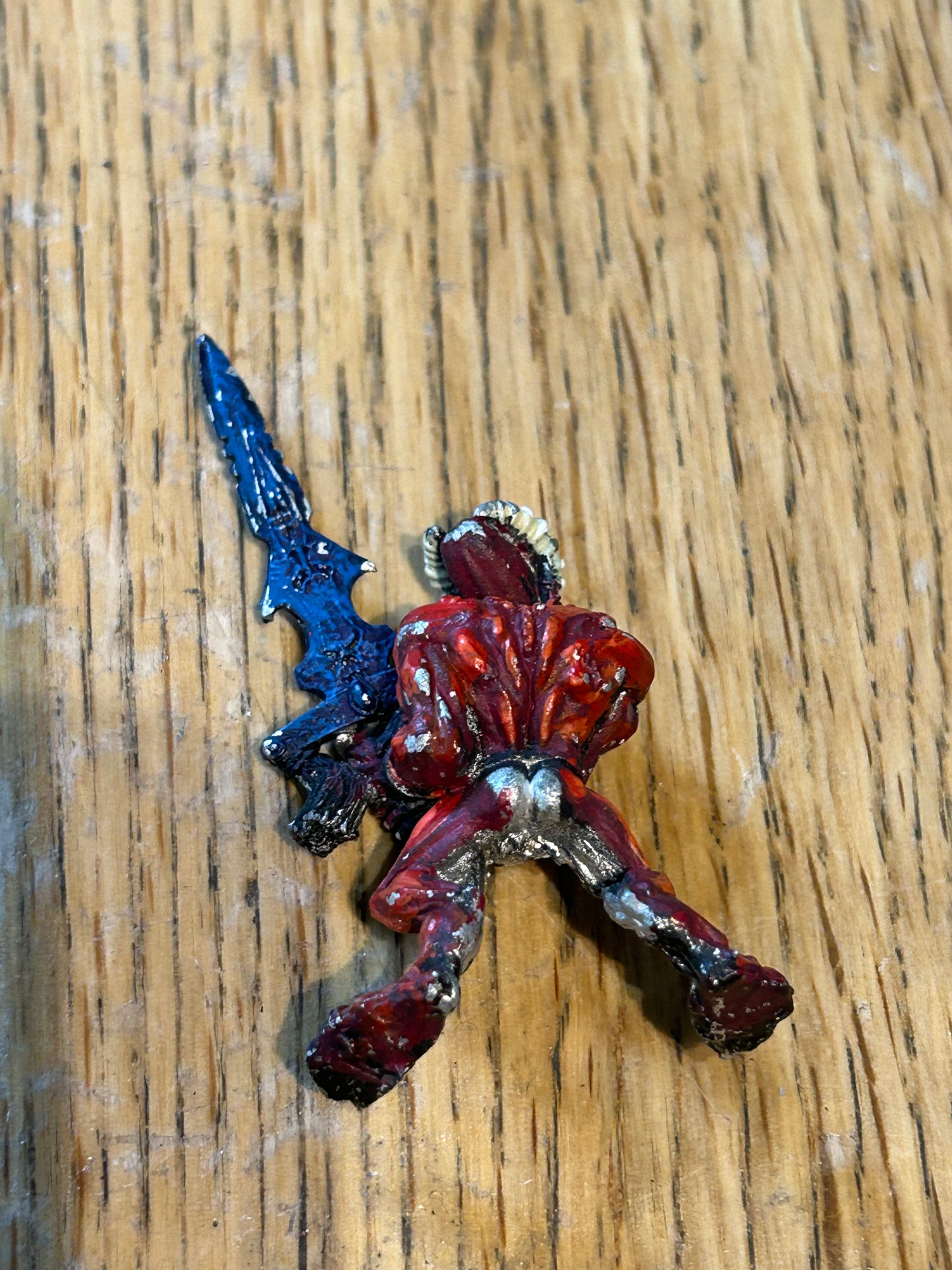 Chaos 40k warhammer fantasy BLOODLETTER OF KHORNE WARHAMMER FANTASY METAL MARAUDER (no tab)