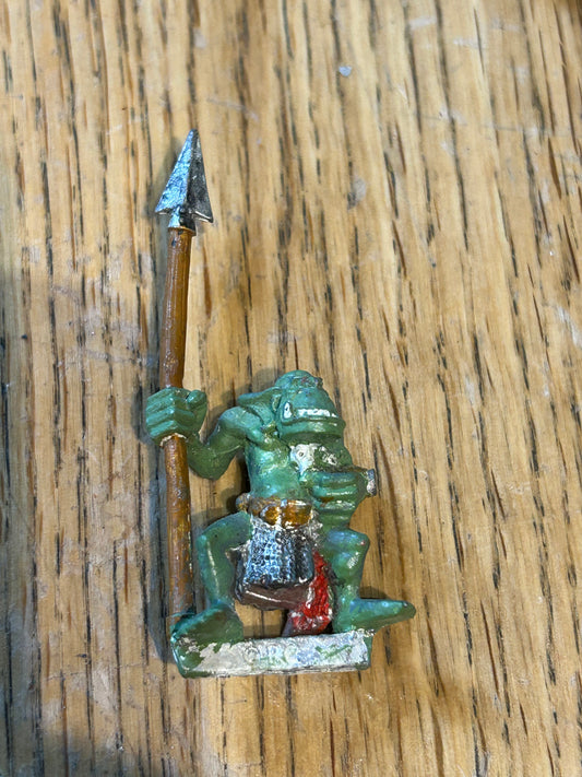 Warhammer fantasy orc big un with spear