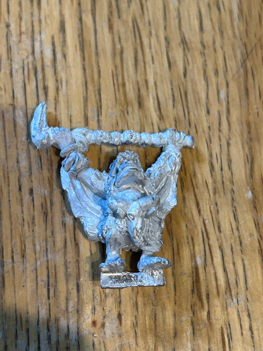 vintage Citadel Warhammer fantasy metal figure Orcs & Goblins Savage Orc Shaman