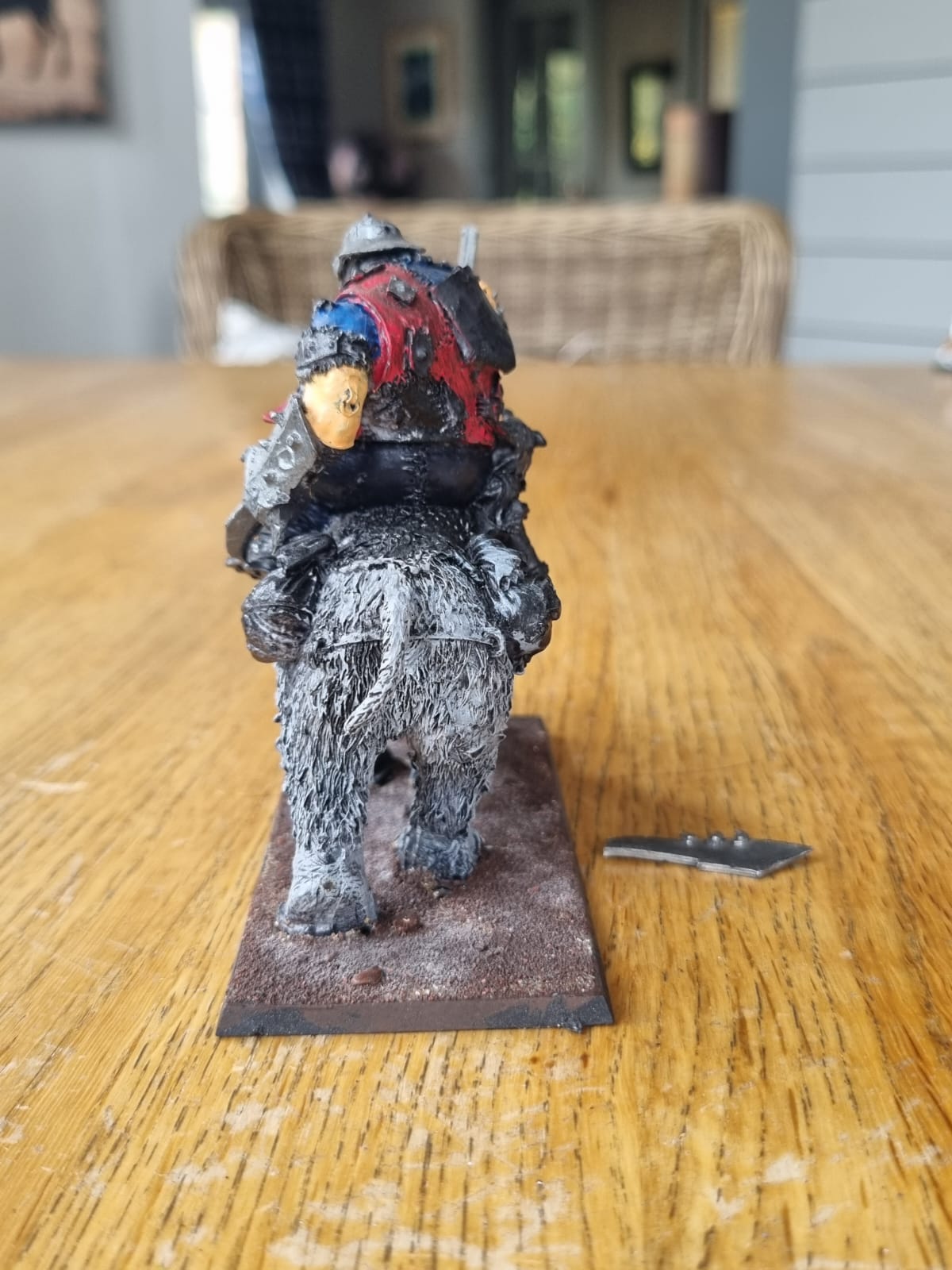 Forgeworld Thunderlord on Rhinox - Ogre Kingdoms - Warhammer Fantasy / TOW