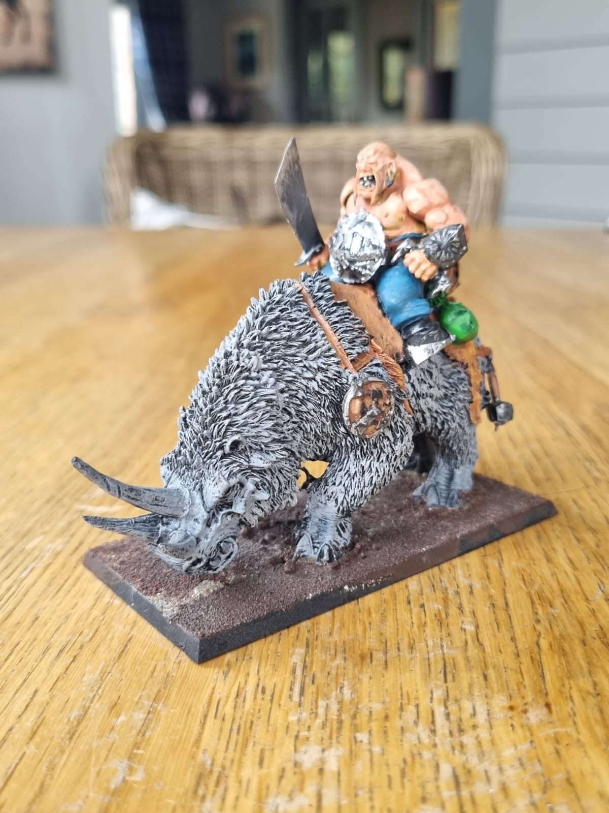 Warhammer fantasy ogre kingdoms rhinox rider forgeworld forge world