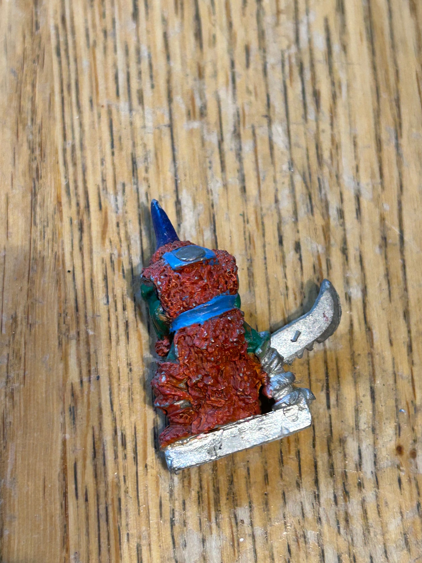 Warhammer Fantasy Black Orc Champion Hero RR18 Eeza Ugezod's Mother Crusher Citadel l