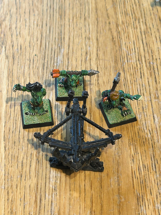 Goblin Bolt Thrower - Orcs & Goblins - Citadel Warhammer Fantasy GW metal