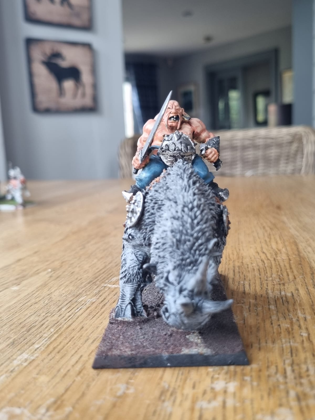 Warhammer fantasy ogre kingdoms rhinox rider forgeworld forge world