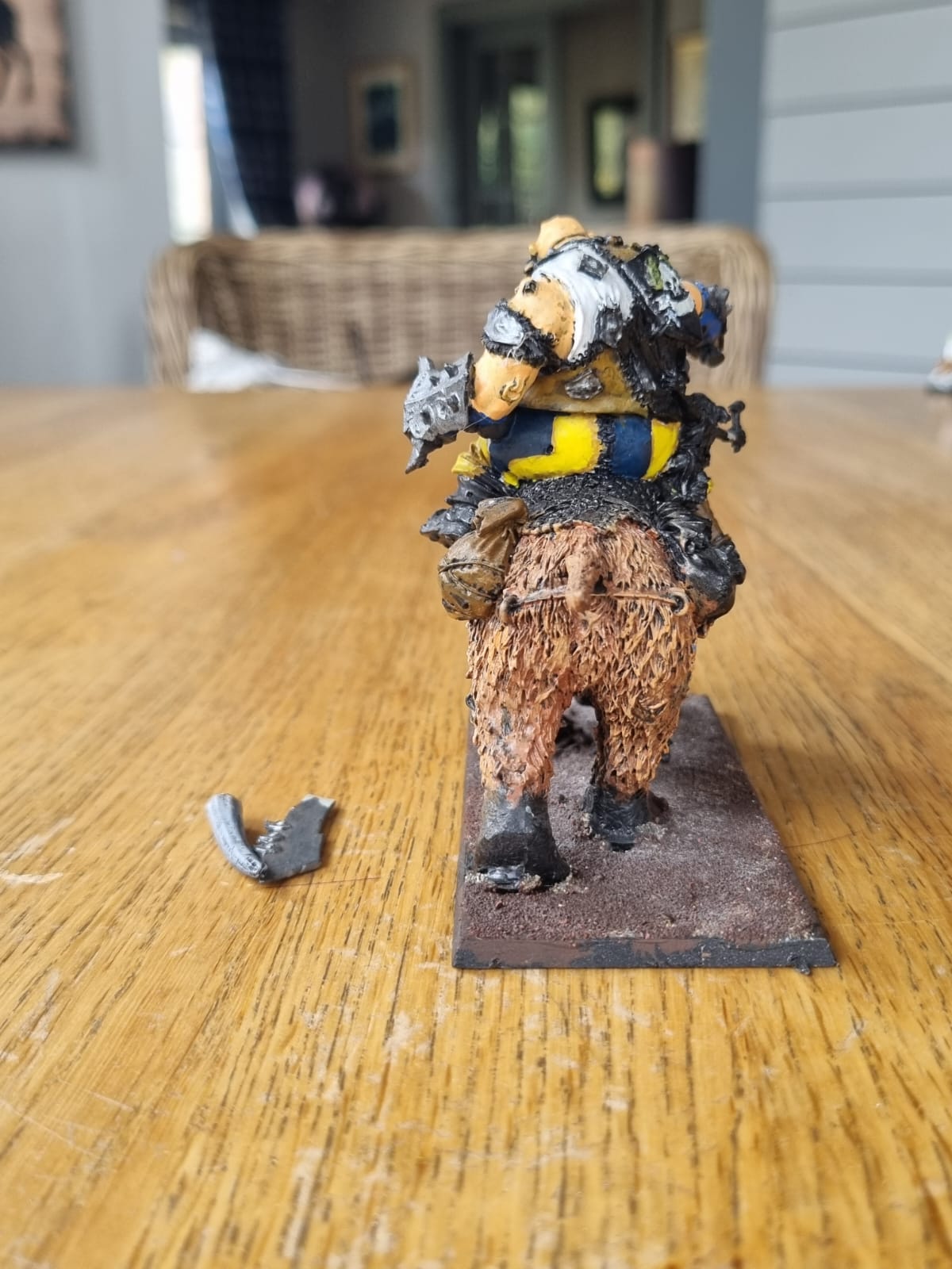 Forgeworld Thunderlord on Rhinox - Ogre Kingdoms - Warhammer Fantasy / TOW