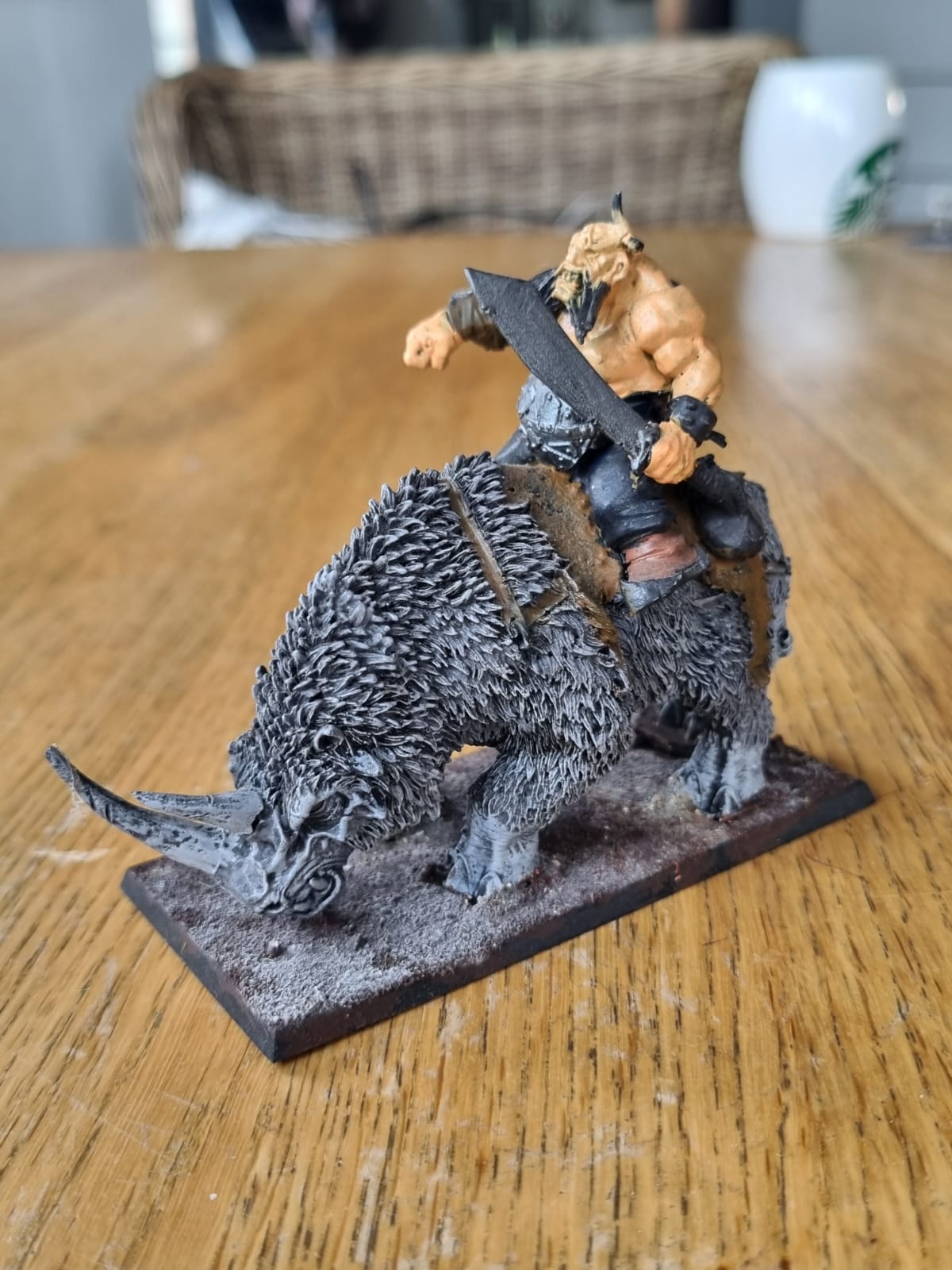 Forge World Rhinox Warhammer fantasy ogre kingdoms rhinox rider forgeworld forge world ...