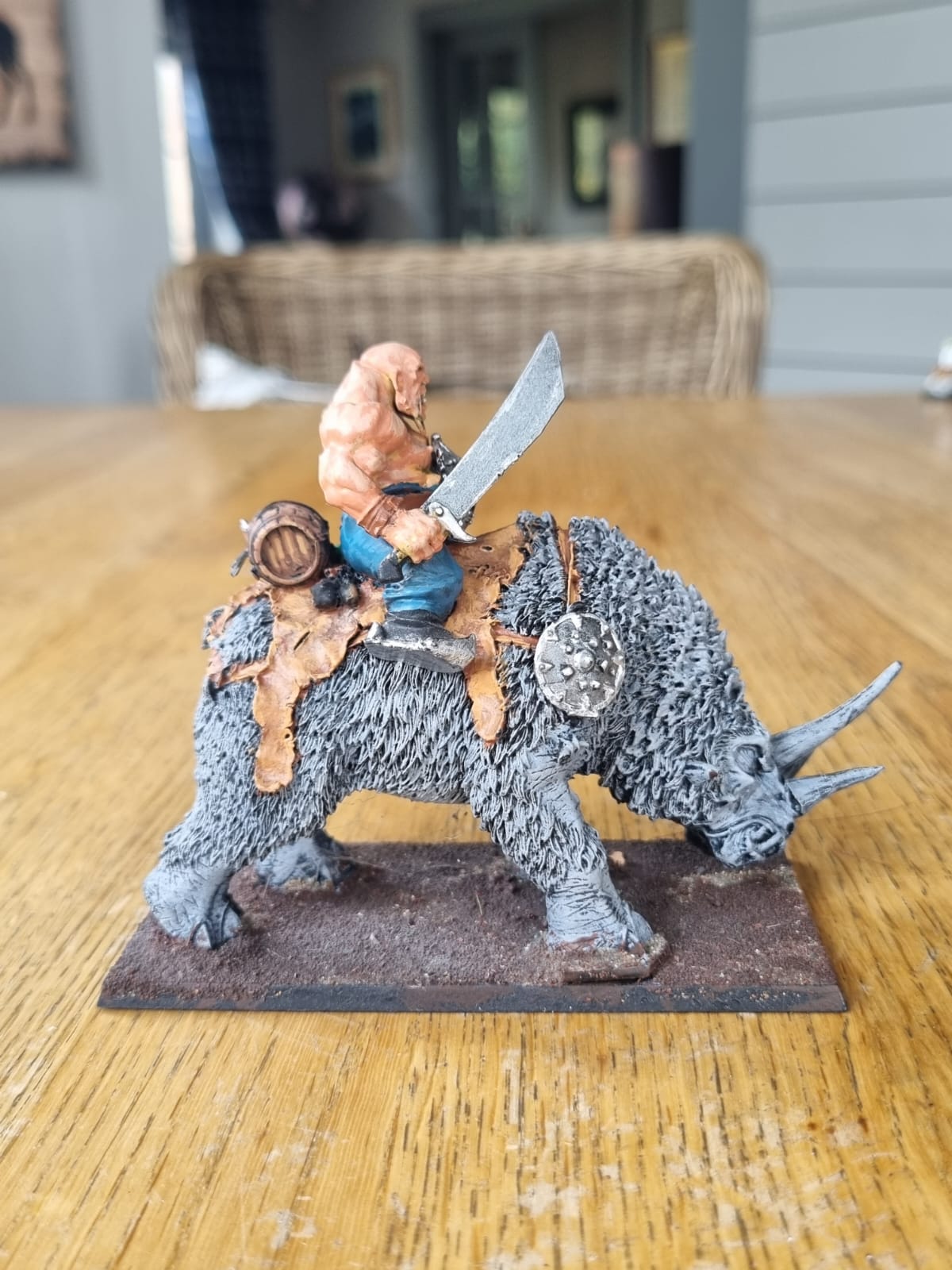 Warhammer fantasy ogre kingdoms rhinox rider forgeworld forge world