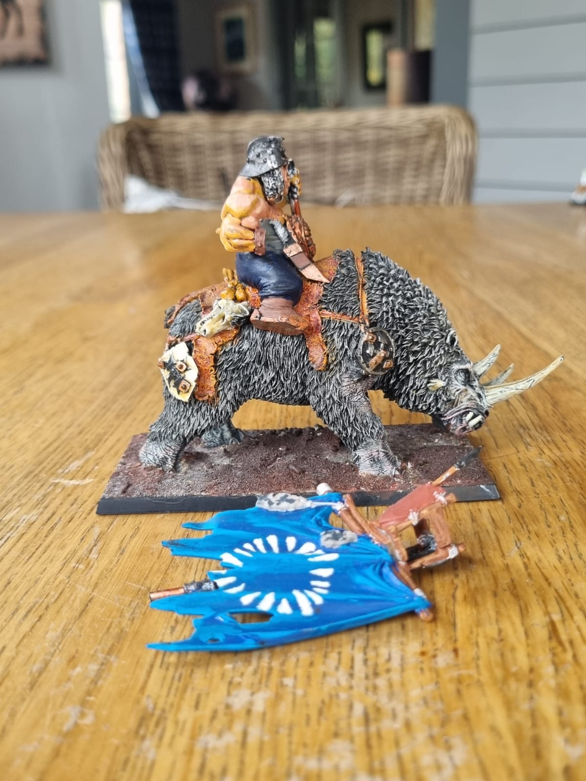 Warhammer fantasy ogre kingdoms rhinox rider forgeworld forge world