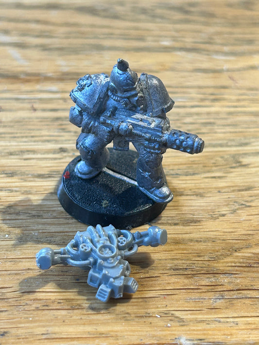 Nurgle Plague Marine 2nd edition  With Melta Gun, Citadel 0309/1, Metal OOP