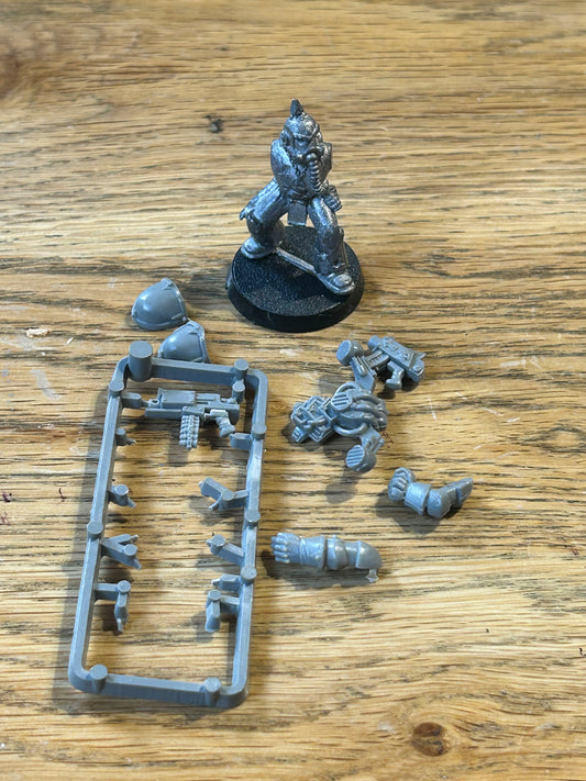 Nurgle Plague Marine 2nd edition  With bolter, Citadel Metal OOP