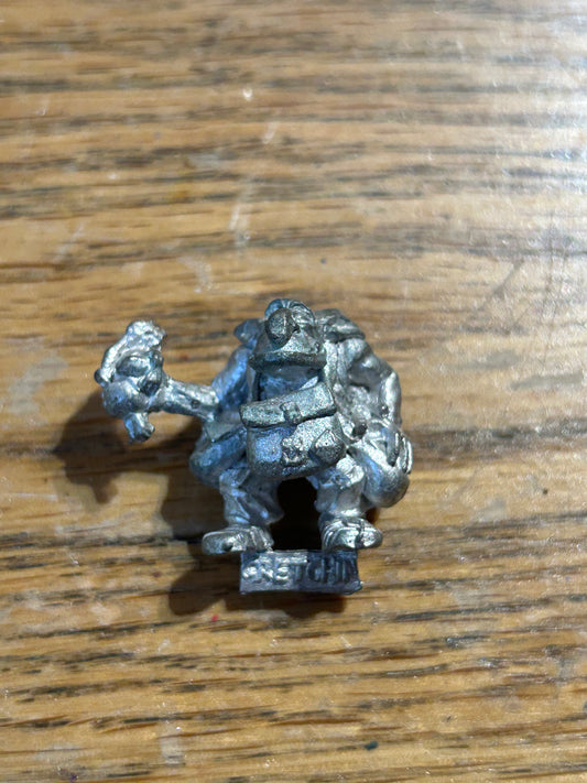 ARTILLERY GRETCHIN CREW GROT 2ND EDITION oil squig WARHAMMER 40,000 1993 ORKS