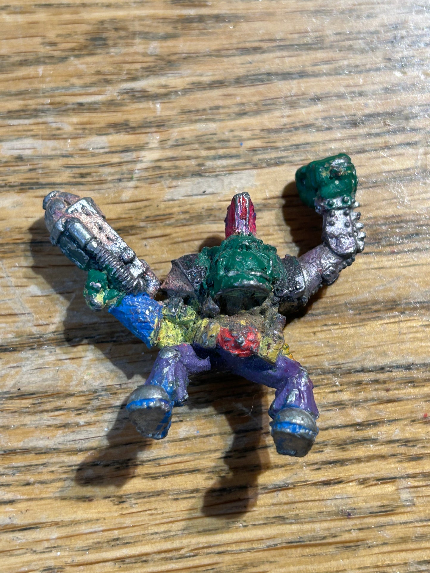 Warhammer 40k - Orks, Classic  Rogue Trader, warbike Ork Nob (no bike)
