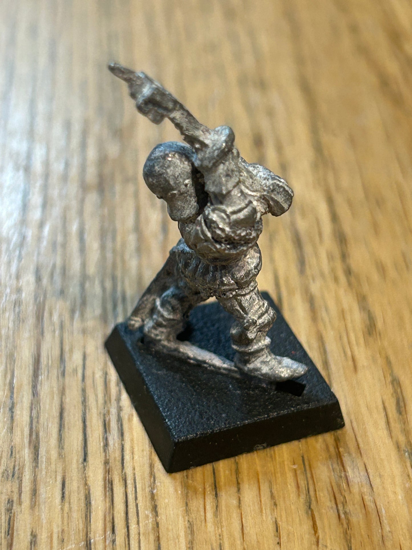 Games Workshop C26 MEN AT ARMS with pole axe  Halberd  Warhammer Citadel