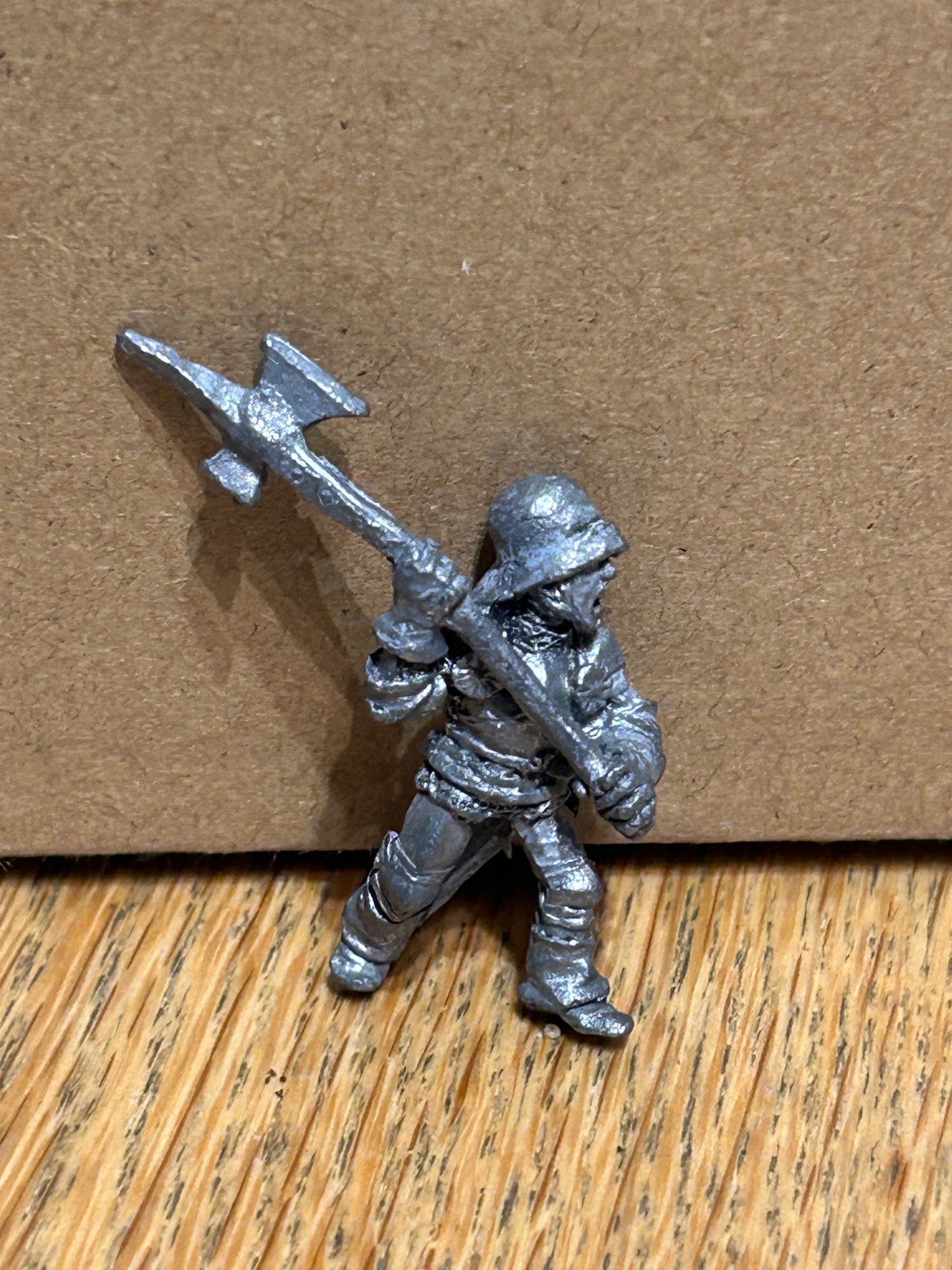 Games Workshop C26 MEN AT ARMS Metal Billman Halberd  Warhammer Citadel
