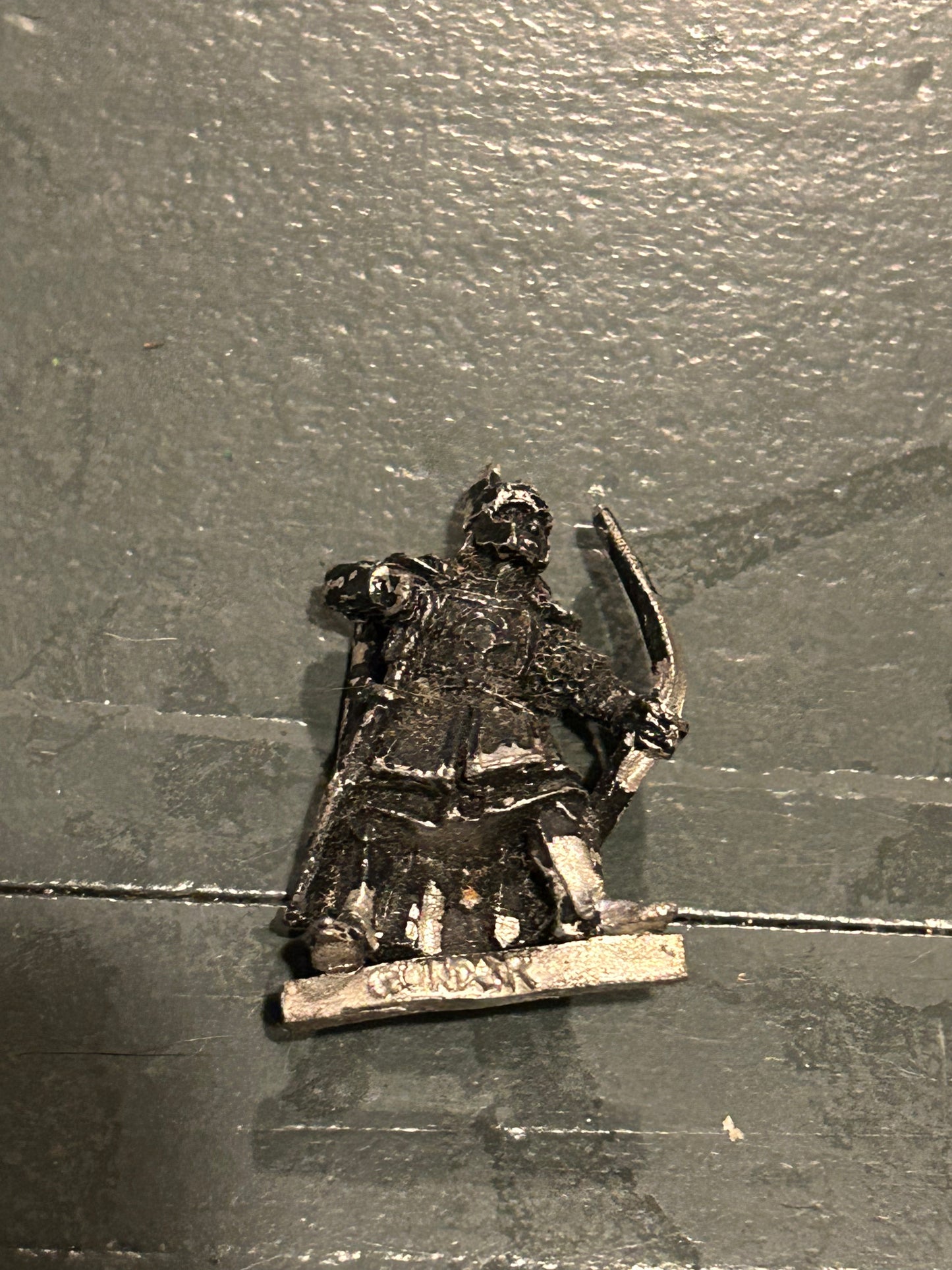 #D346 Lord of the Rings LOTR Men of Gondor Bowman Archer Metal 2001 GW #2