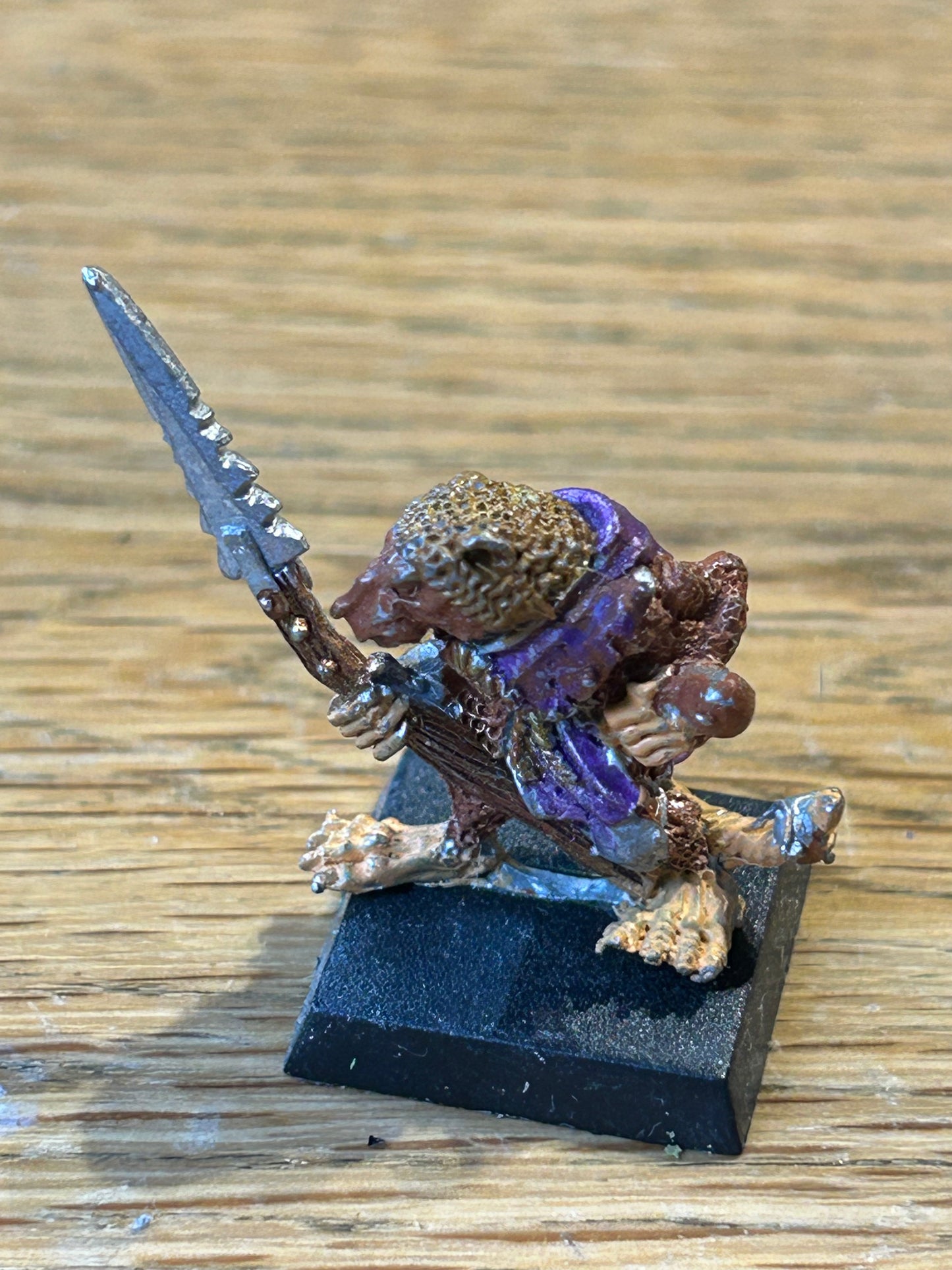 1987 Skaven C47 Spyker Chaos Ratmen Citadel Warhammer Army Clanrat Stormvermin