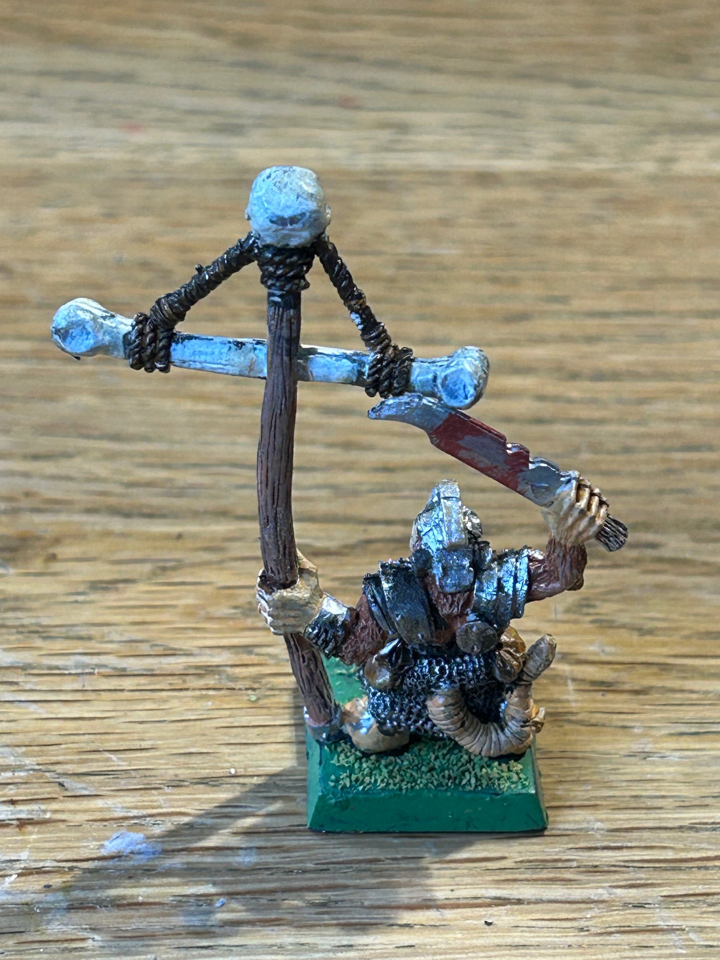 Warhammer fantasy old world SKAVEN STORMVERMIN COMMAND STANDARD BEARER