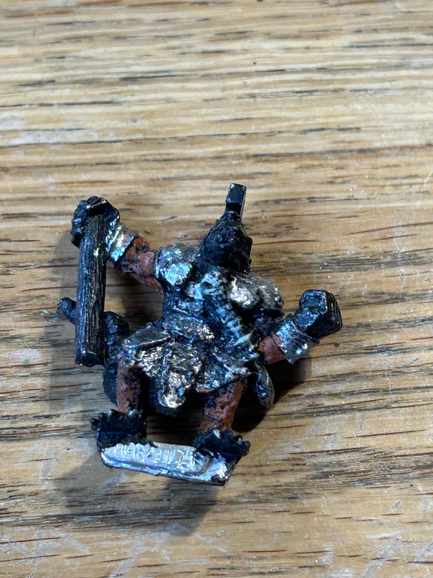 Warhammer Fantasy old world skaven stormvermin champion metal (missing the halberd)