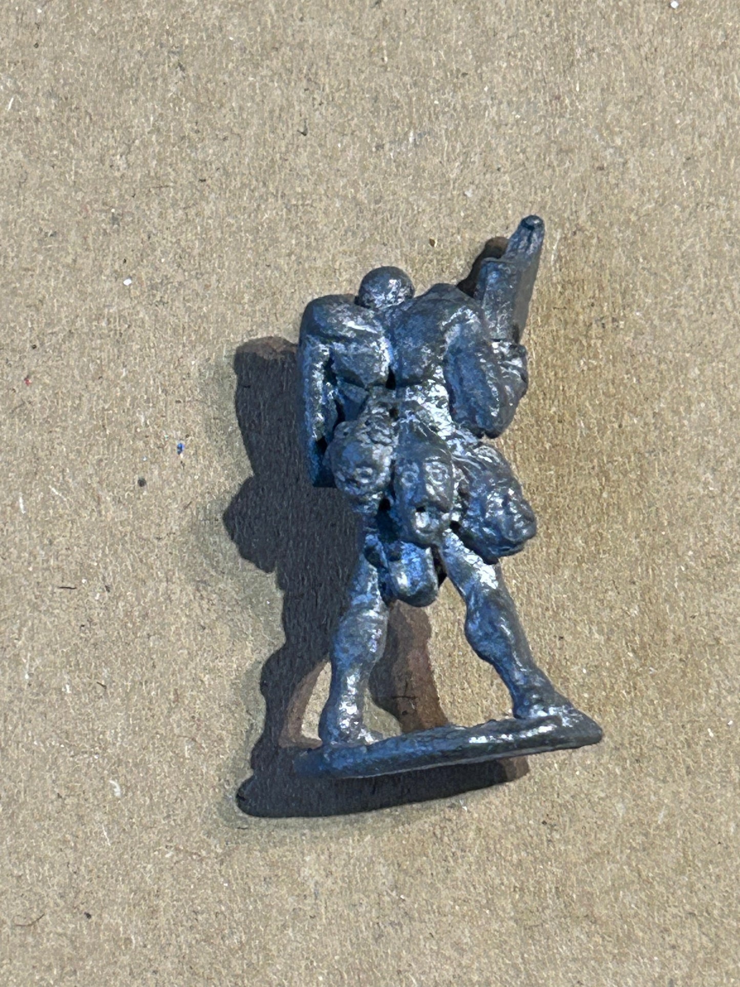 Citadel C35 Chaos knight Yam the half ogre notched axe Warrior Realms of Warhammer Games Workshop warriors of chaos