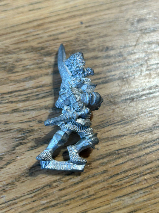 Warhammer Games Workshop Marauder Empire Reiksguard On Foot Mm65 Metal Old World