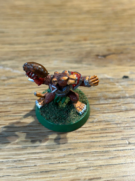 Bloodbowl Skaven thrower third Edition Metal Figure Games Workshop Blood Bowl 1988