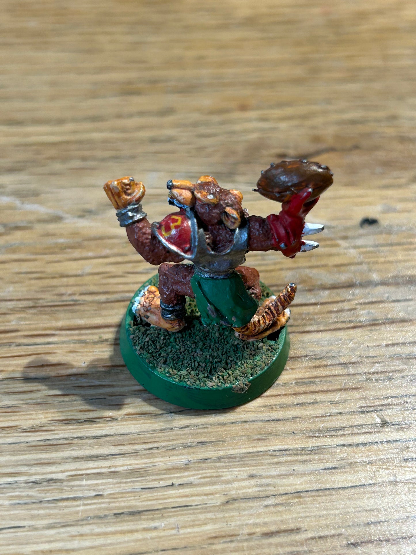 Bloodbowl Skaven thrower third Edition Metal Figure Games Workshop Blood Bowl 1988