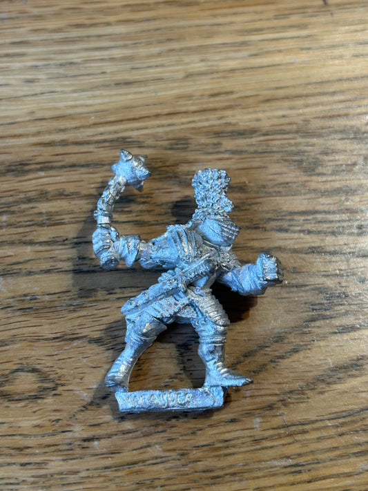 Warhammer Games Workshop Marauder Empire Reiksguard On Foot Mm65 Metal Old World with flail