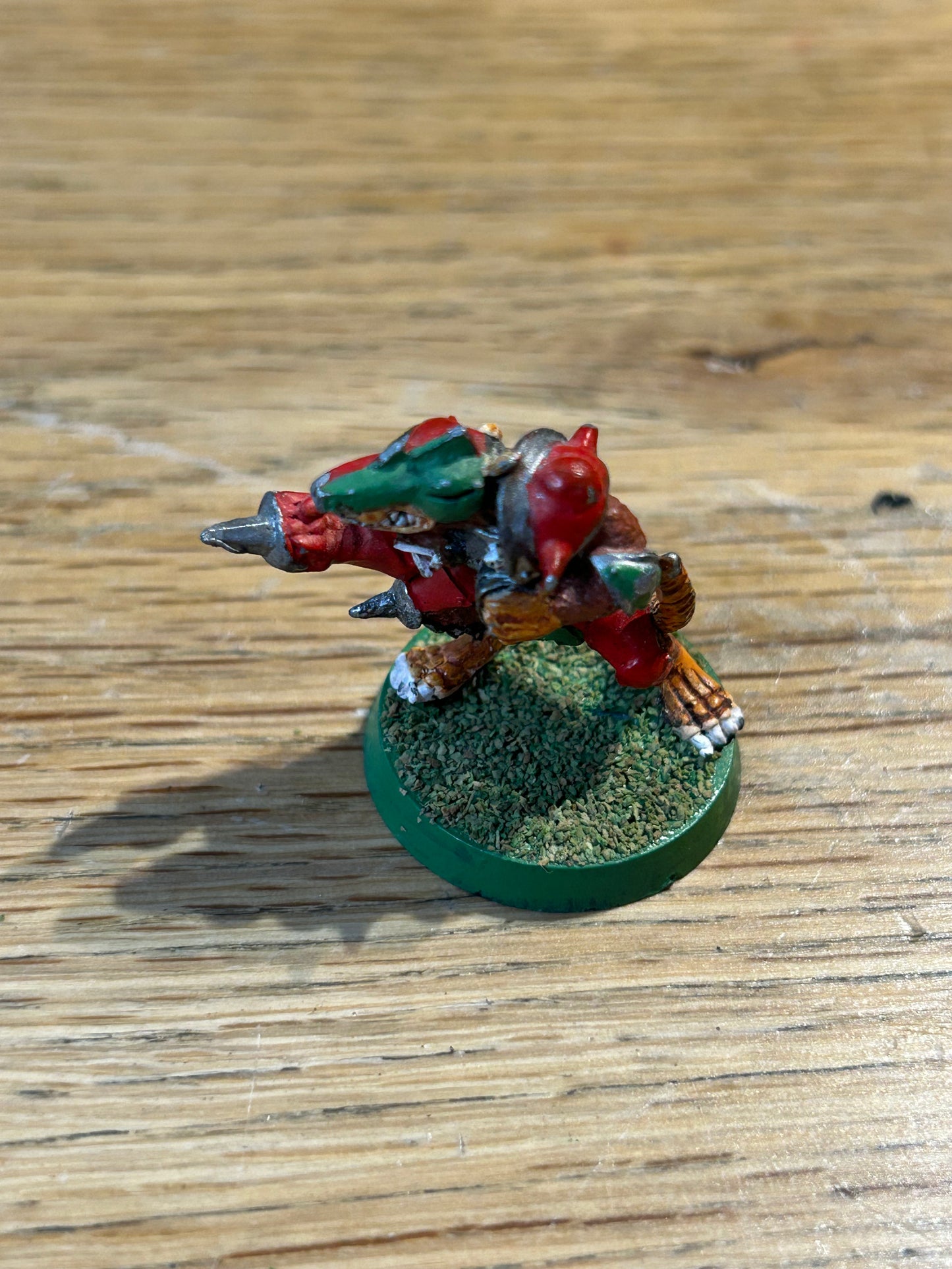 Bloodbowl Skaven blitzer third Edition Metal Figure Games Workshop Blood Bowl 1988