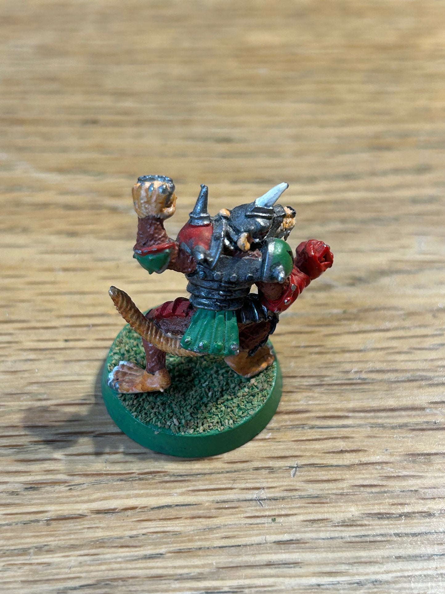 Bloodbowl Skaven blitzer third Edition Metal Figure Games Workshop Blood Bowl 1988
