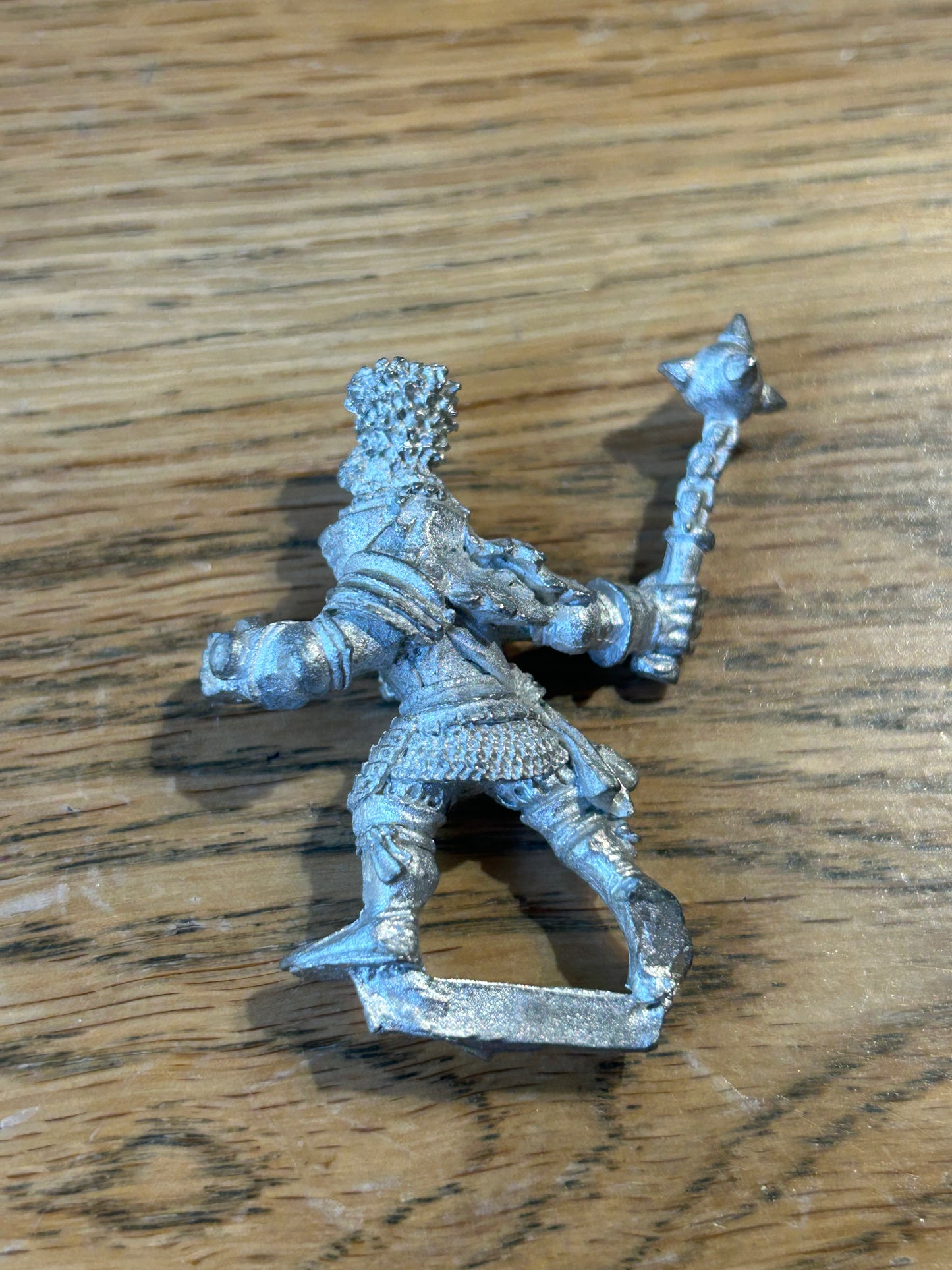 Warhammer Games Workshop Marauder Empire Reiksguard On Foot Mm65 Metal Old World with flail