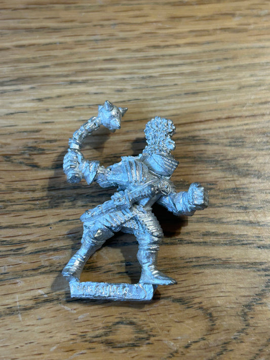 Warhammer Games Workshop Marauder Empire Reiksguard On Foot Mm65 Metal Old World with flail
