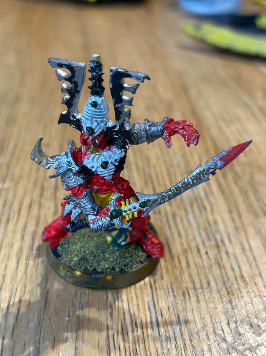 Warhammer 40k eldar avatar of khaine metal (missing hair piece)