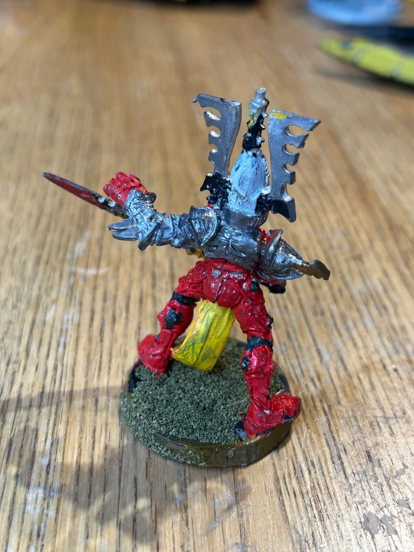 Warhammer 40k eldar avatar of khaine metal (missing hair piece)