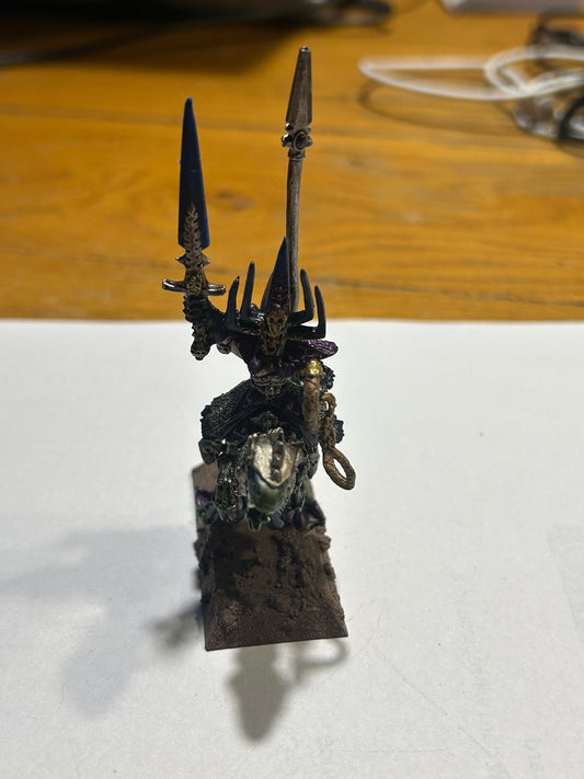 Dark Elves metal DARK ELF - beastlord Rakarth on cold one