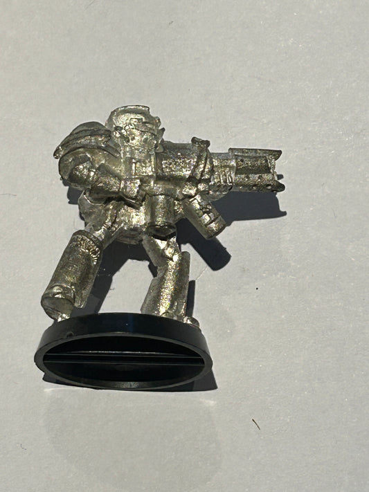 Warhammer 40k metal grey knight with flamer