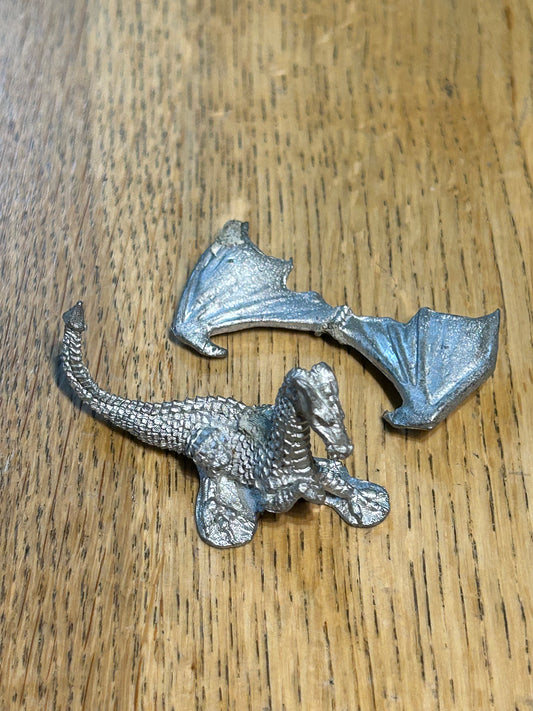 Young Red Fire Dragon Citadel C29 Nick Bibby Lead Metal Miniature Warhammer OOP