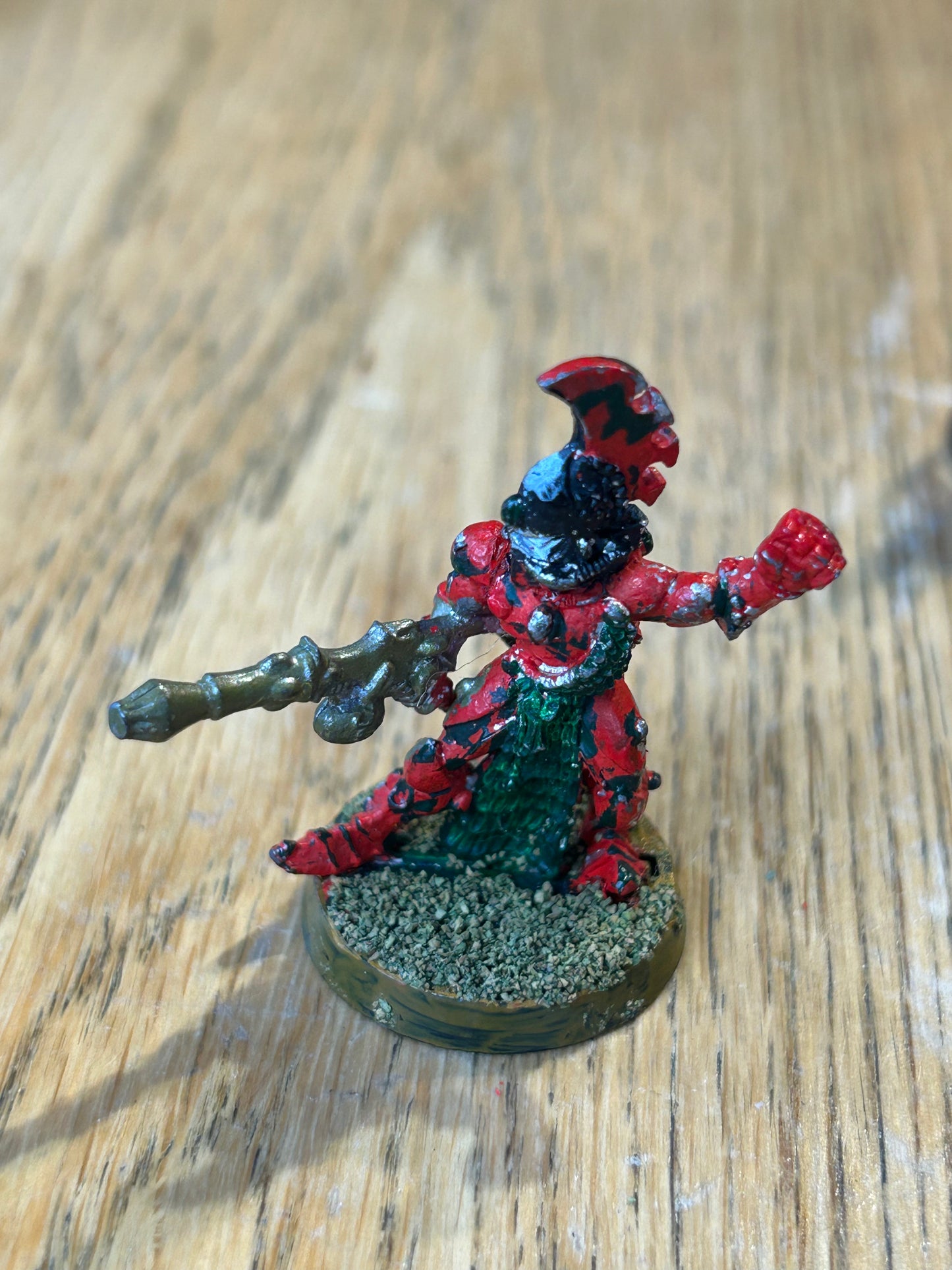 Games Workshop Warhammer 40k Eldar Aeldari Craftworlds Fire Dragons Exarch Metal