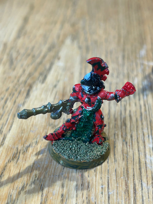 Games Workshop Warhammer 40k Eldar Aeldari Craftworlds Fire Dragons Exarch Metal
