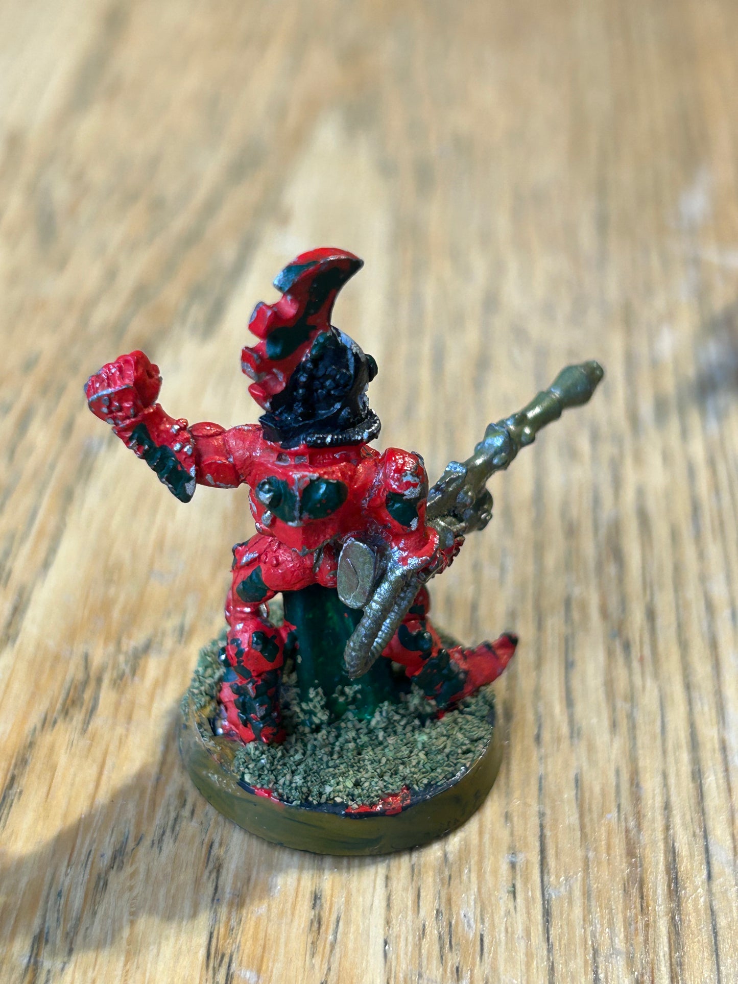 Games Workshop Warhammer 40k Eldar Aeldari Craftworlds Fire Dragons Exarch Metal