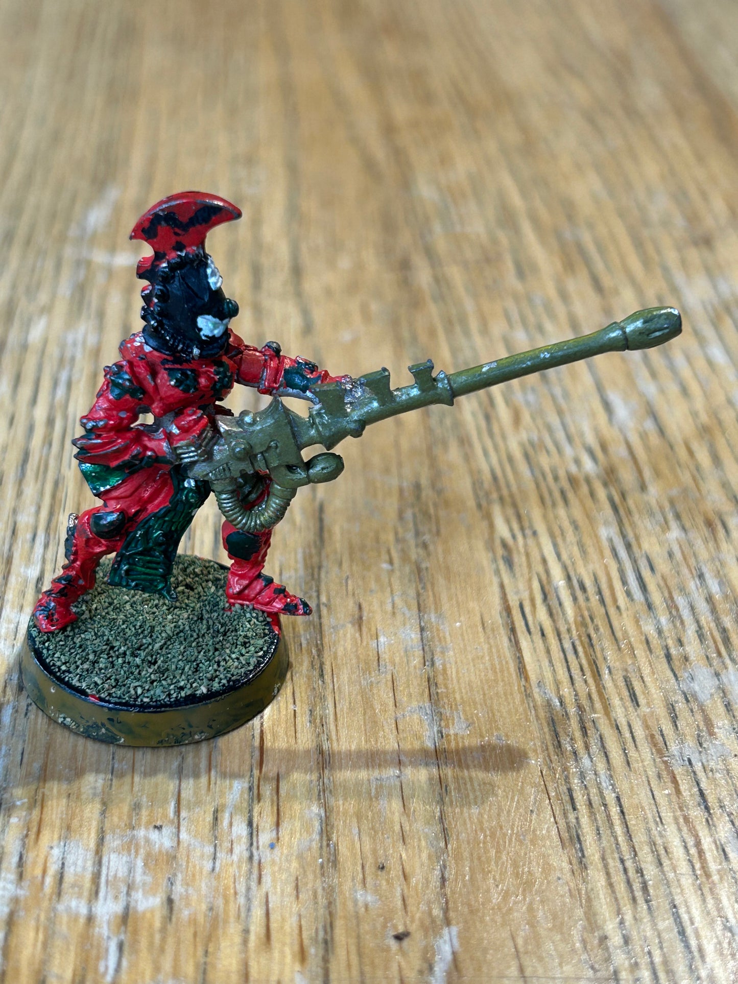 Games Workshop Warhammer 40k Eldar Aeldari Craftworlds Fire Dragons Exarch Metal