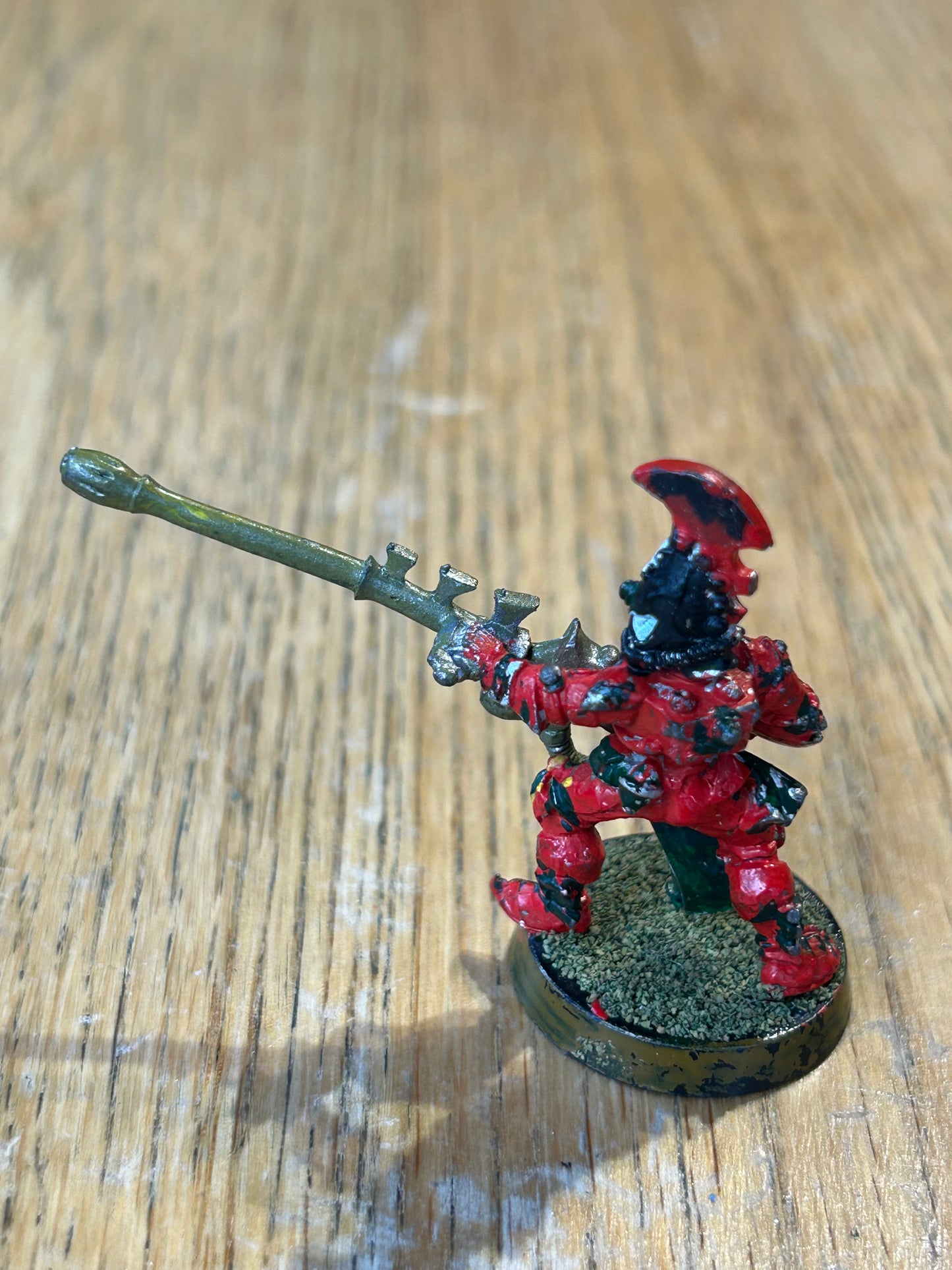 Games Workshop Warhammer 40k Eldar Aeldari Craftworlds Fire Dragons Exarch Metal
