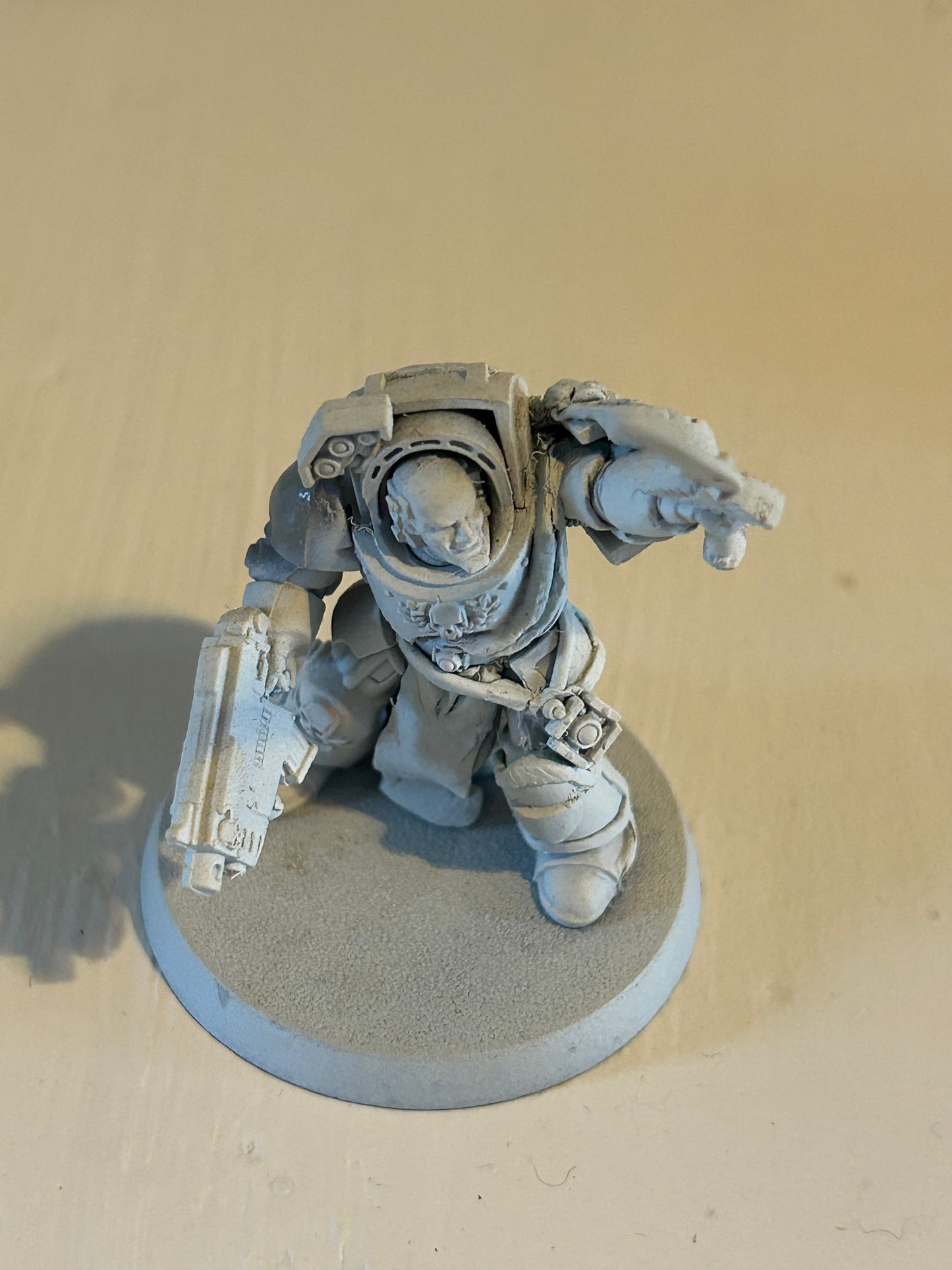Warhammer 40k terminator kitbash (mix of plastic and forge world I believe)