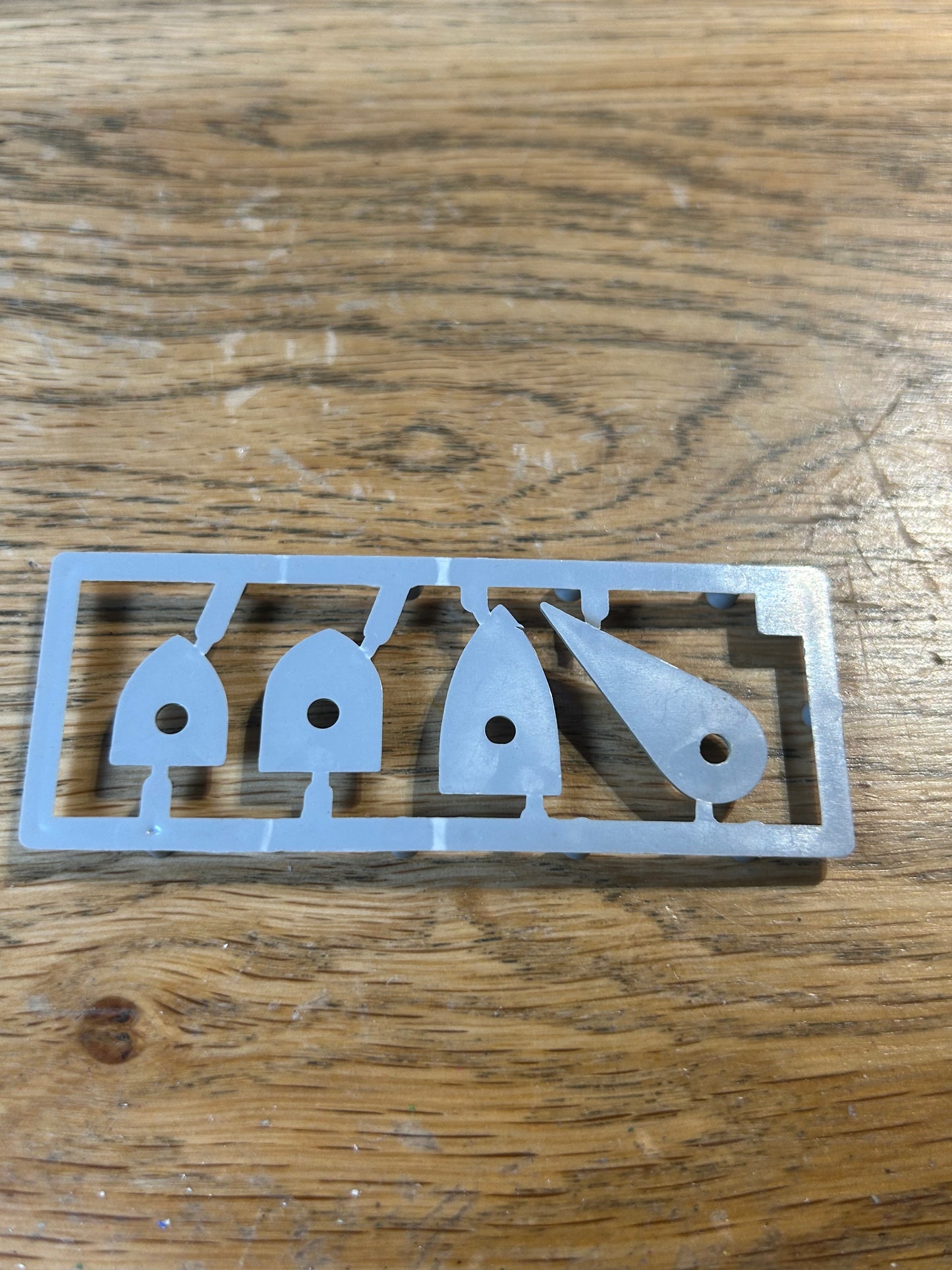 Warhammer - Classic Shield Sprue - F (one shield is partly off sprue)