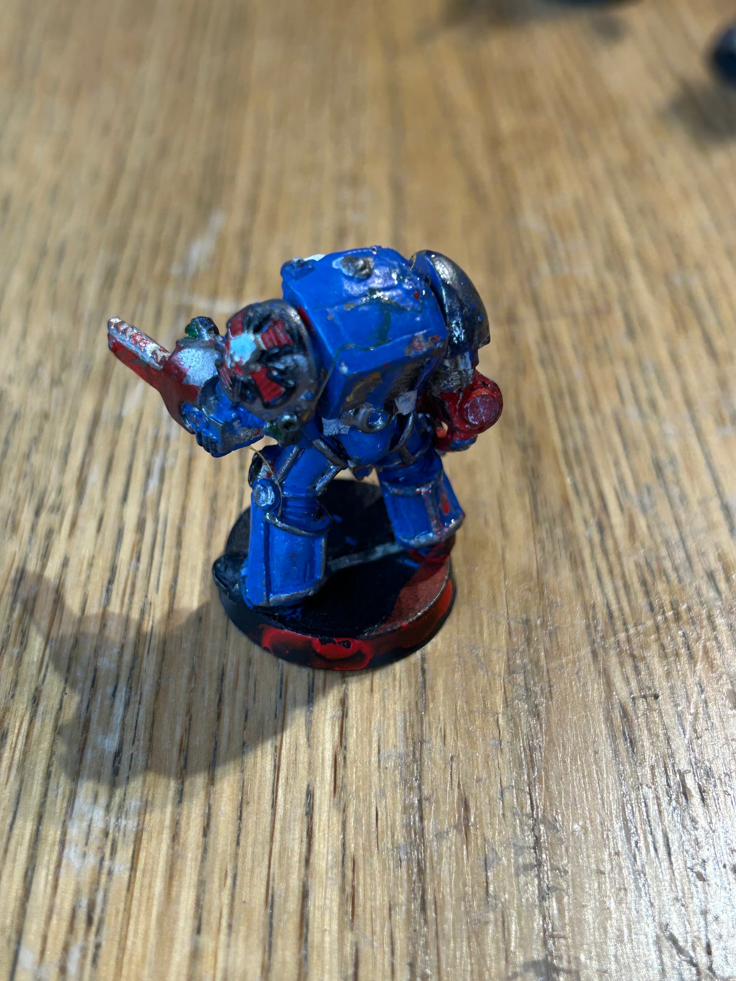 Games Workshop Warhammer 40K Metal Terminator heavy flamer and chain fist