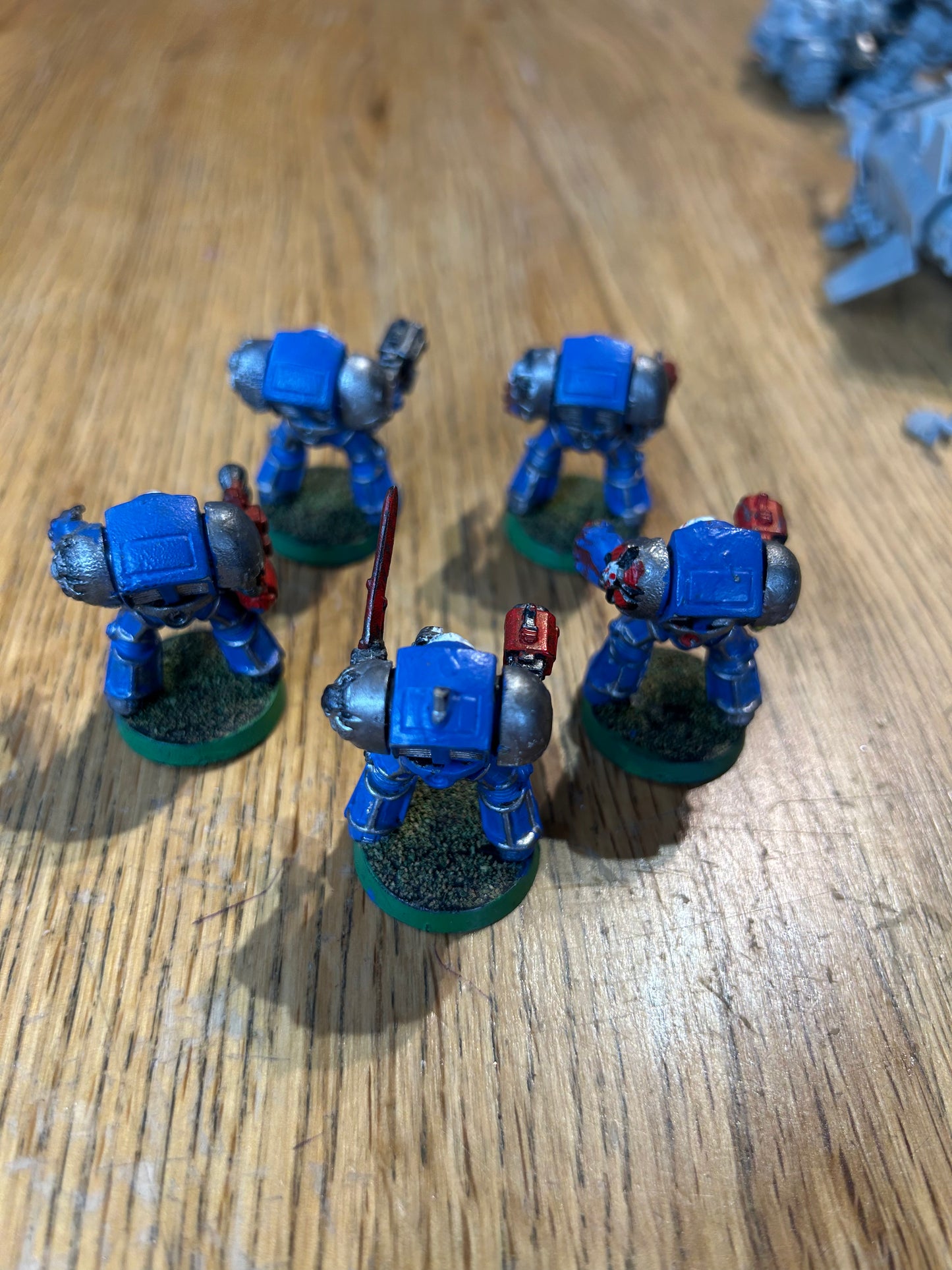 Warhammer 40k plastic terminator squad