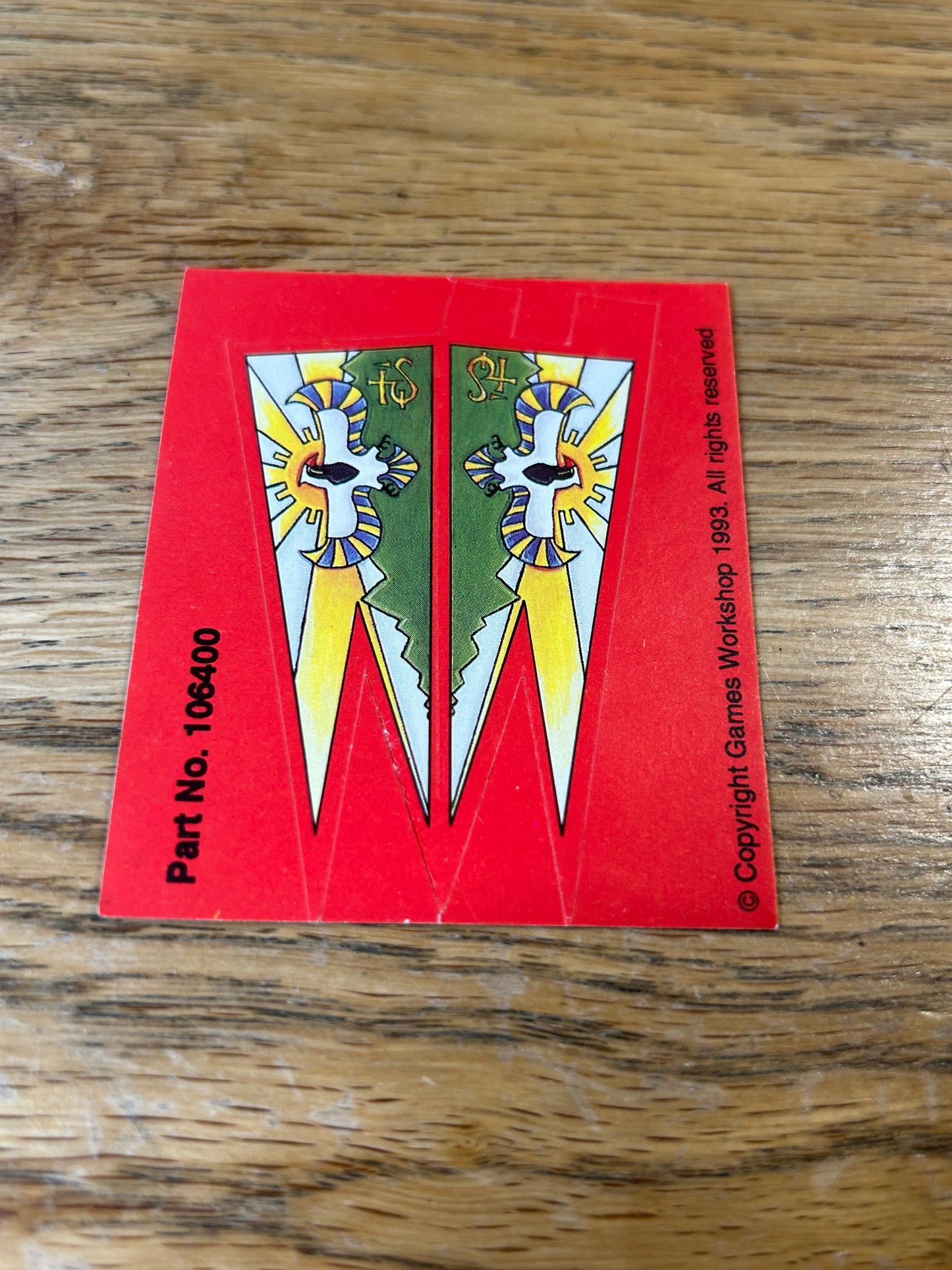 Warhammer Fantasy - High Elves - High Elf Banner Sticker [Paper]