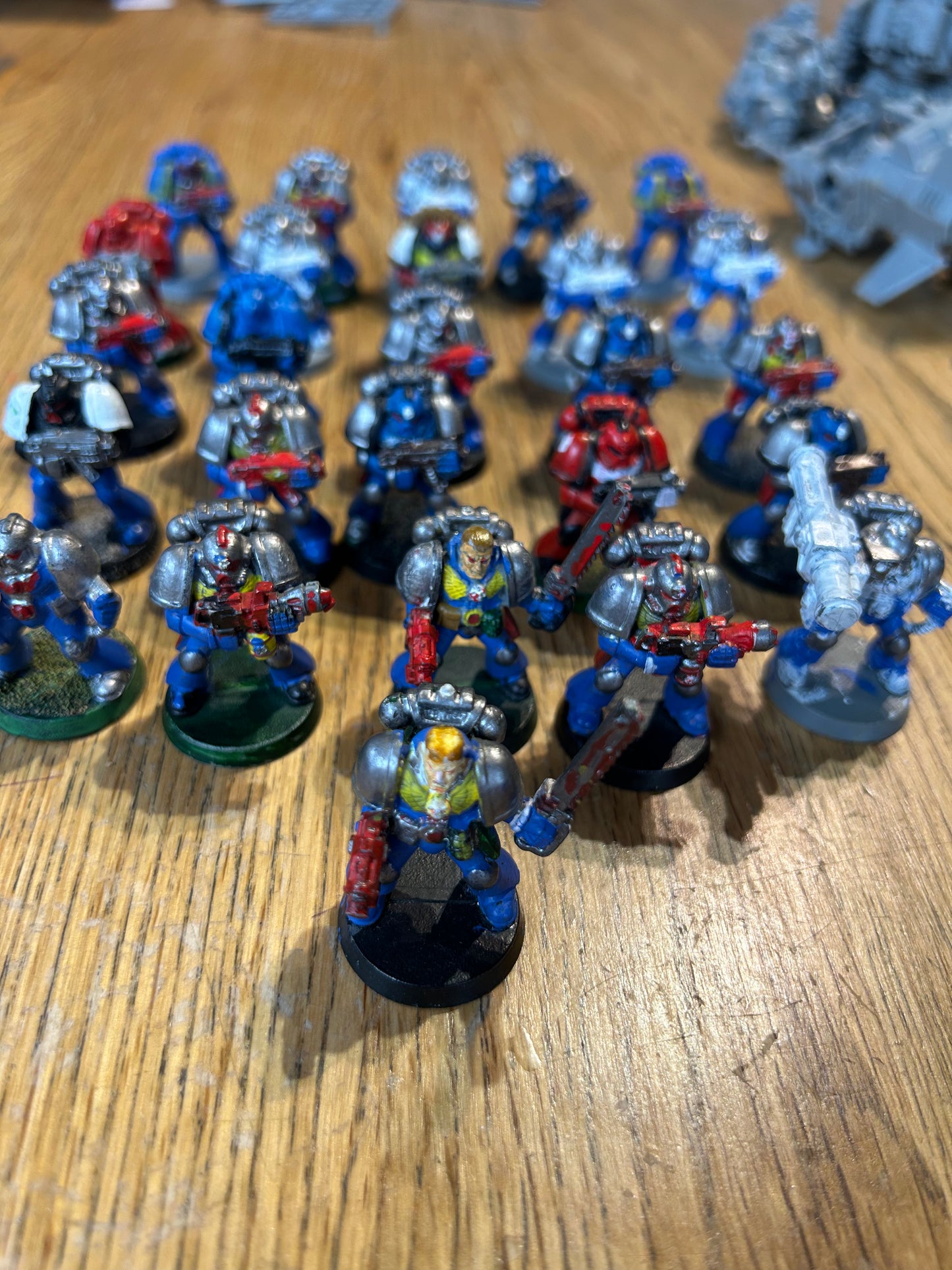 Warhammer 40k space marine plastic tactical marines x26 second edition warhammer 40k