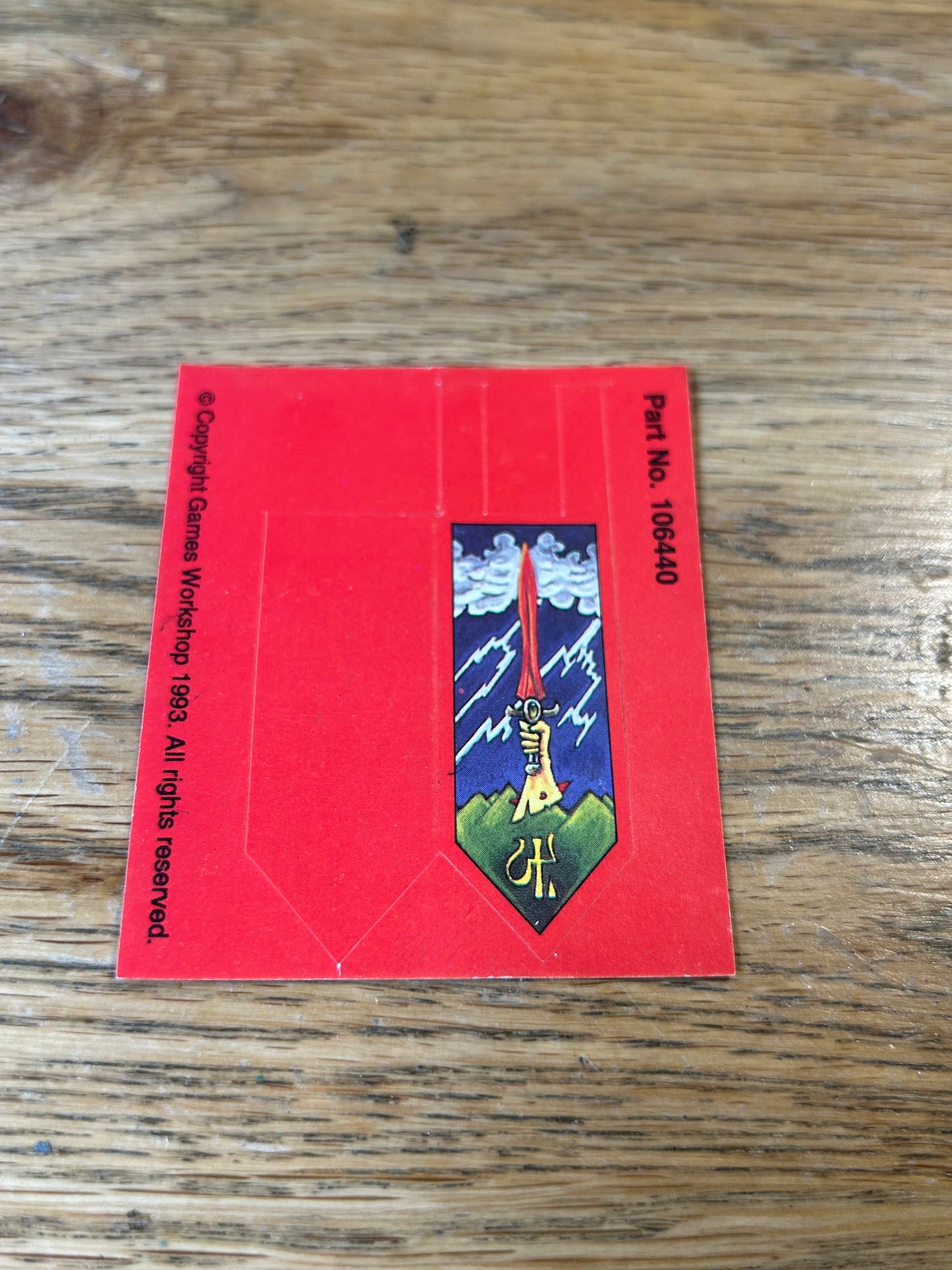 Warhammer Fantasy - High Elves - High Elf Banner Sticker [Paper]
