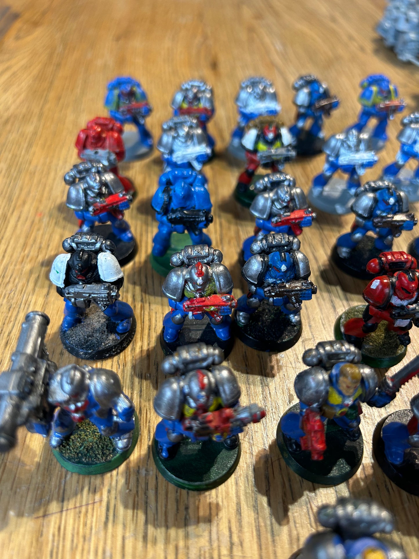 Warhammer 40k space marine plastic tactical marines x26 second edition warhammer 40k