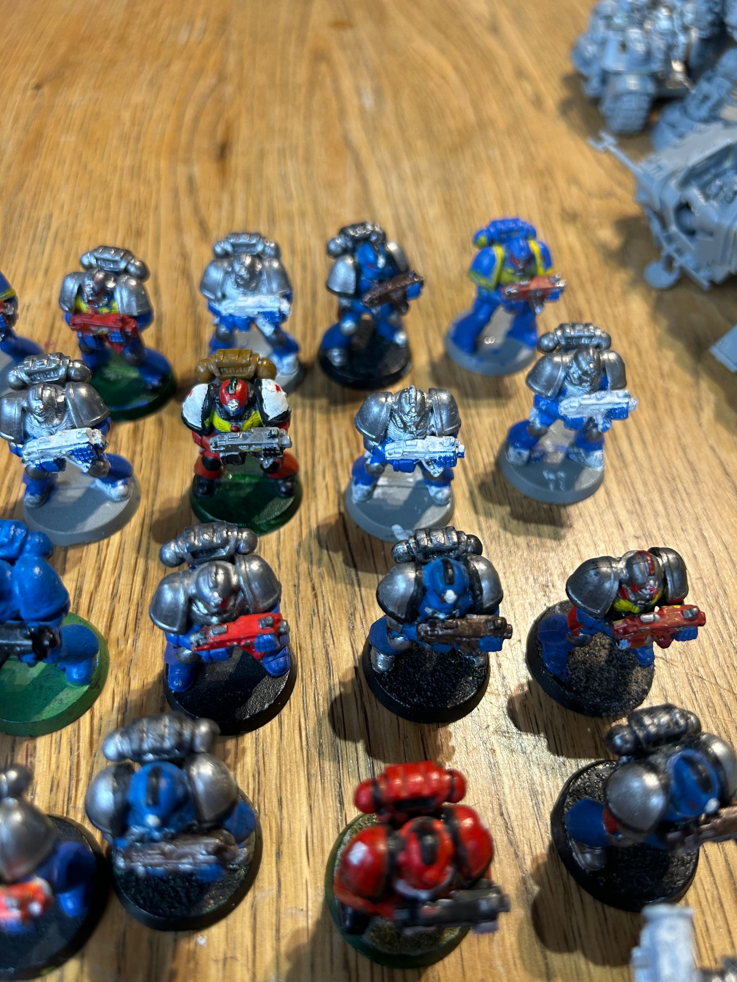 Warhammer 40k space marine plastic tactical marines x26 second edition warhammer 40k